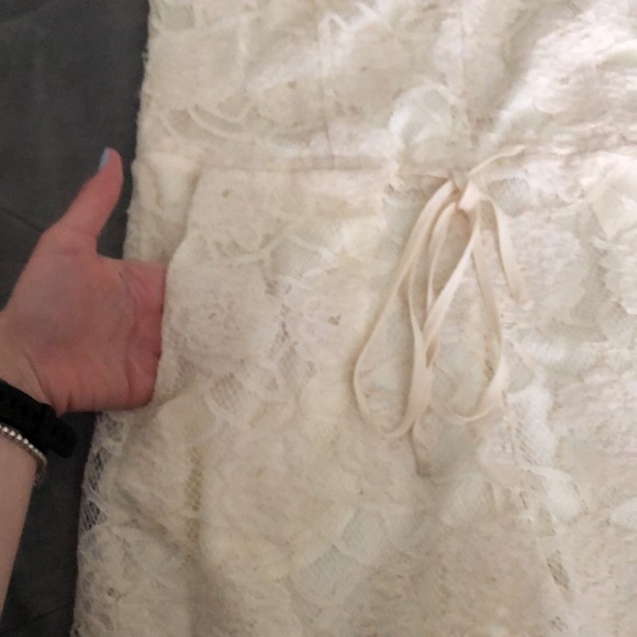 Cream lace Zara romper - Picture 4 of 4